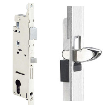 Hoppe Multipoint 1.77" Backset Automatic Gear with Tongue Bottom Extension